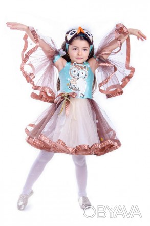 Дитячий новорічний костюм "Сова" для дівчинки
Дитячий карнавальний костюм Сова д. . фото 1