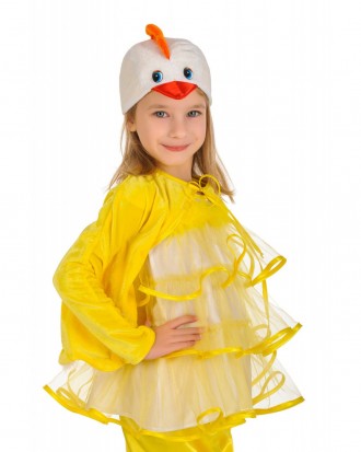 Дитячий карнавальний костюм " курча"
Дитячий карнавальний костюм Курча. У компл. . фото 3