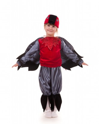Новогодний детский костюм "Снегирь"
 
Детский карнавальный костюм Снегирь. В ком. . фото 2