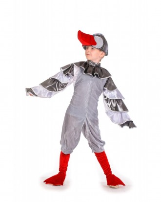 Детский новогодний костюм "Гусь" 
Детский карнавальный костюм Гусь. 
В комплекте. . фото 2