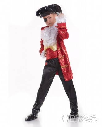  Детский карнавальный костюм "Капитан Пиратов"
Детский карнавальный костюм Пират. . фото 1
