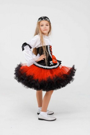  Дитячий карнавальний костюм "Піратка"
Детский карнавальный костюм Пиратки для д. . фото 2