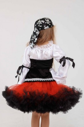  Дитячий карнавальний костюм "Піратка"
Детский карнавальный костюм Пиратки для д. . фото 5