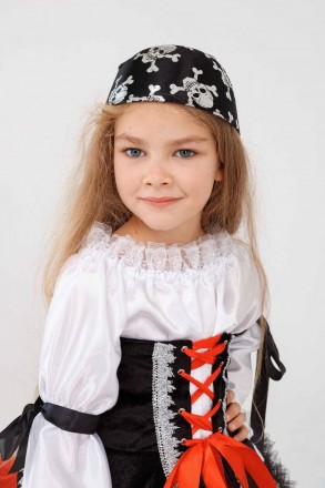  Дитячий карнавальний костюм "Піратка"
Детский карнавальный костюм Пиратки для д. . фото 4