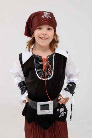  Дитячий карнавальний костюм "Пірат"
В карнавальный костюм Пирата входит:
	Косын. . фото 4