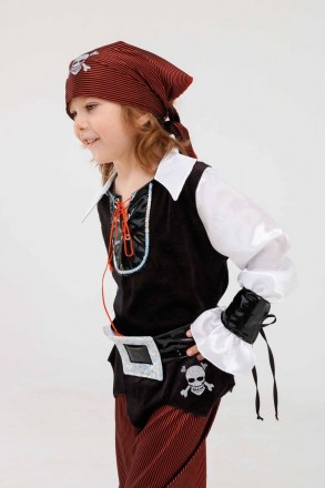  Дитячий карнавальний костюм "Пірат"
В карнавальный костюм Пирата входит:
	Косын. . фото 5