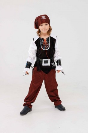  Детский карнавальный костюм "Пират"
В карнавальный костюм Пирата входит:
	Косын. . фото 2