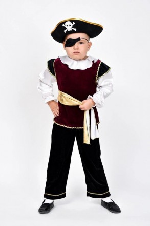  Дитячий карнавальний костюм "Пірат"
Дитячий карнавальний костюм Розбійник.В ком. . фото 4