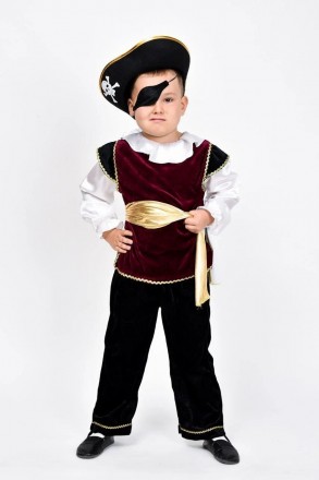  Дитячий карнавальний костюм "Пірат"
Дитячий карнавальний костюм Розбійник.В ком. . фото 5