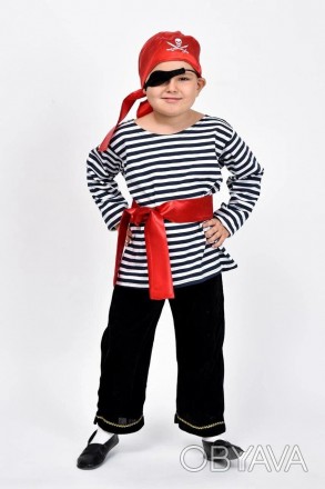  Дитячий карнавальний костюм "Пірат"
Дитячий карнавальний костюм Пірата.В компле. . фото 1