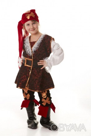  Дитячий карнавальний костюм "Розбійниця"
 
Дитячий карнавальний костюм Розбійни. . фото 1