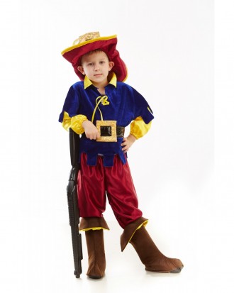  Дитячий карнавальний костюм "Мисливець"
Дитячий карнавальний костюм Мисливця.
У. . фото 3