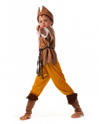  Дитячий карнавальний костюм "Робін Гуд"
Дитячий карнавальний костюм Робін Гуд, . . фото 3