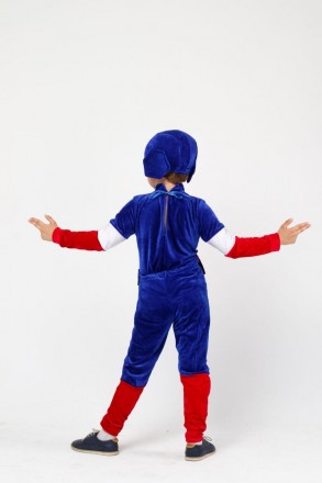 Детский маскарадный костюм "Капитан Америка"
Детский карнавальный костюм Капитан. . фото 3
