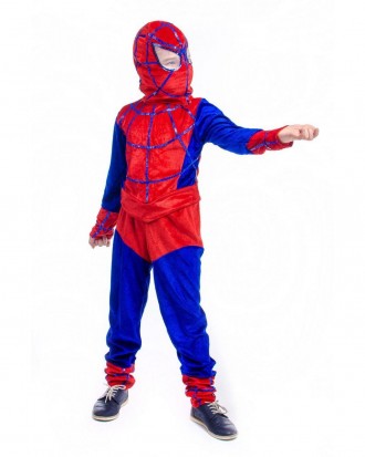 Дитячий карнавальний костюм "Людини-павука"
Дитячий карнавальний костюм Людина П. . фото 2