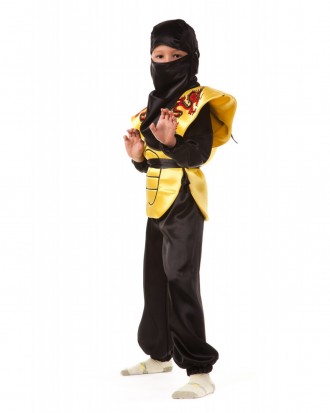 Детский маскарадный костюм "Ниндзя" 
Детский карнавальный костюм Ниндзя.
В компл. . фото 3