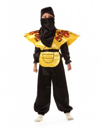 Детский маскарадный костюм "Ниндзя" 
Детский карнавальный костюм Ниндзя.
В компл. . фото 2