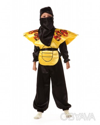 Детский маскарадный костюм "Ниндзя" 
Детский карнавальный костюм Ниндзя.
В компл. . фото 1
