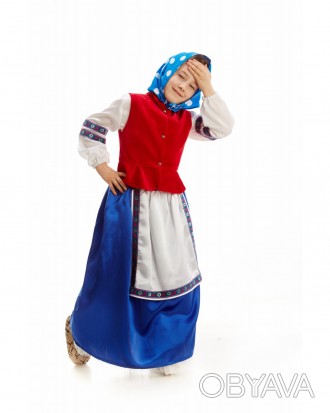 Карнавальный костюм "Бабка в платке"
Детский карнавальный костюм Бабки.
В компле. . фото 1
