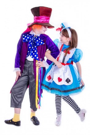  Дитячий карнавальний костюм 
капелюшник
 з Аліси в країні чудес
 
Дитячий карна. . фото 3