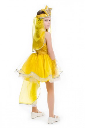 Маскарадний дитячий костюм "Золота рибка" для дівчинки
 Дитячий карнавальний кос. . фото 3