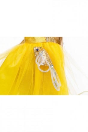 Маскарадный детский костюм "Золотая рыбка" для девочки
 Детский карнавальный кос. . фото 4