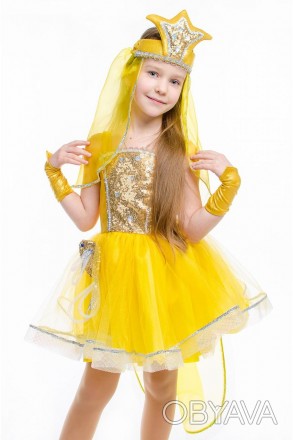 Маскарадний дитячий костюм "Золота рибка" для дівчинки
 Дитячий карнавальний кос. . фото 1