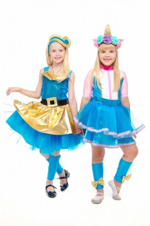 Детский карнавальный костюм Куклы ЛОЛ Единорожка 
В комплекте: юбка с декоративн. . фото 7
