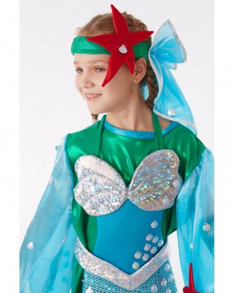 Карнавальний костюм "Русалонька" для дівчинки
Дитячий карнавальний костюм Русало. . фото 3