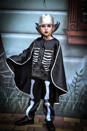 Детский маскарадный костюм "Кощей" 
Детский карнавальный костюм Кощей. В комплек. . фото 4