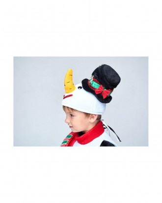  Дитячий новорічний костюм "Сніговик"
Дитячий карнавальний костюм Сніговик. У ко. . фото 5