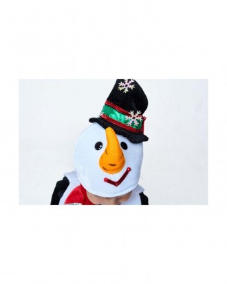  Дитячий новорічний костюм "Сніговик"
Дитячий карнавальний костюм Сніговик. У ко. . фото 4