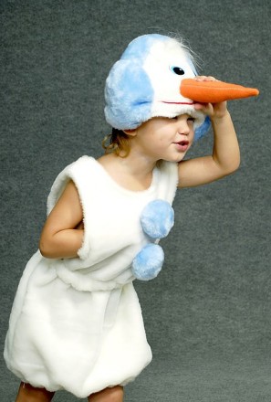 Детский новогодний костюм "Снеговик"
Детский карнавальный костюм Снег. . фото 3