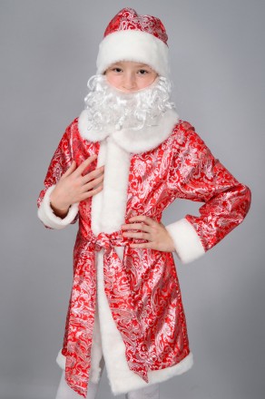 Дитячий новорічний костюм "Дід Мороз"
Дитячий карнавальний костюм Діда Мороза. У. . фото 2