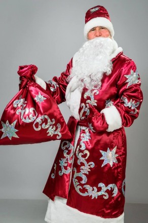 Взрослый новогодний костюм "Дед Мороз"
Взрослый карнавальный костюм Деда Мороза.. . фото 4