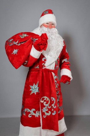 Дорослий новорічний костюм "Дід Мороз"
Дорослий карнавальний костюм Діда Мороза.. . фото 5