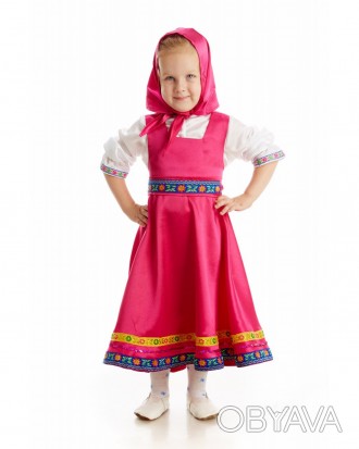Карнавальный костюм "Маша"
Детский карнавальный костюм Маша
В комплекте: сарафан. . фото 1