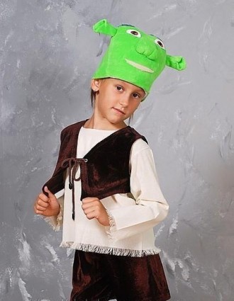  Дитячий новорічний костюм "Шрек"
Дитячий карнавальний костюм Шрека.
У комплекті. . фото 4