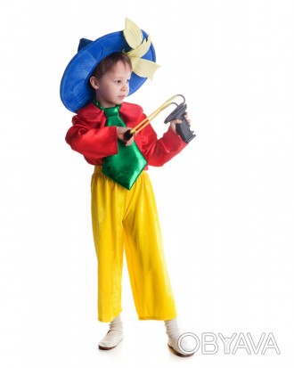 Дитячий новорічний костюм "Незнайка"
Дитячий карнавальний костюм Незнайки.
У ко. . фото 1
