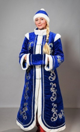 Новогодний взрослый костюм "Снегурочка". Кропивницкий. фото 1 Новогодний взрослый костюм "Снегурочка". Кропивницкий. фото 1