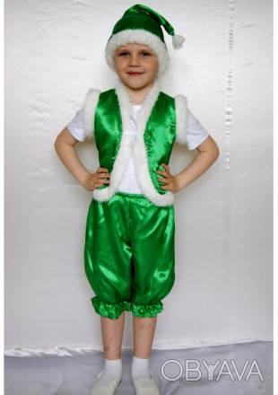 
Дитячий карнавальний костюм для хлопчика «ГНОМИК»
Основна тканина: атлас
Оздобл. . фото 1