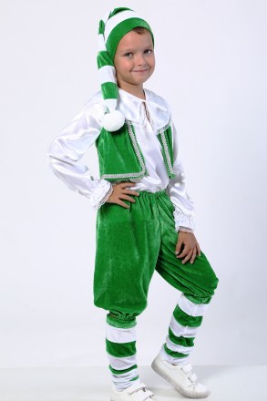 Детский карнавальный костюм для мальчика «ГНОМИК»
Основная ткань: в. . фото 4