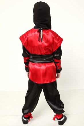 Детский карнавальный костюм для мальчика «НИНДЗЯ»
Основная ткань: атлас;
Отделоч. . фото 5