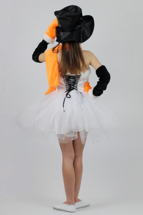  
	
	
 
 
 
 
	
	Дитячий карнавальний костюм для дівчинки «СНІГОВІК»
	Основна тк. . фото 4