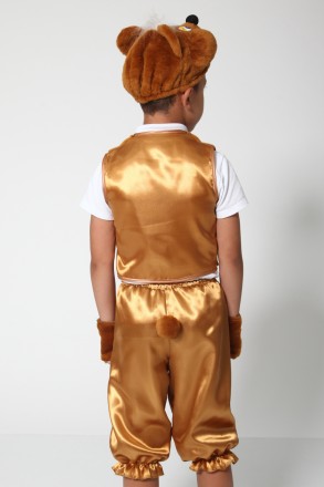 Дитячий карнавальний костюм для хлопчика «МІШКА»
Основна тканина: атлас;
Оздоблю. . фото 3