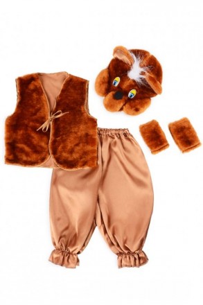 Дитячий карнавальний костюм для хлопчика «МІШКА»
Основна тканина: атлас;
Оздоблю. . фото 5