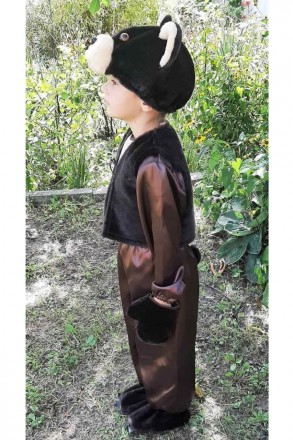 Дитячий карнавальний костюм «МІШКА»
Основна тканина: атлас
Оздоблювальна тканина. . фото 5