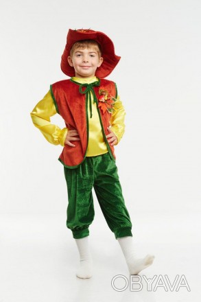  Детский карнавальный костюм 
Детский карнавальный костюм ОКТЯБРЬ.
В комплекте: . . фото 1
