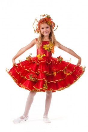 Дитячий карнавальний костюм для дівчинки «ОСЕНЬ»
Дитячий карнавальний костюм ОСЕ. . фото 2
