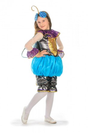 Детский карнавальный костюм "Муха Цокотуха" для девочки
 Детский карнавальный ко. . фото 2